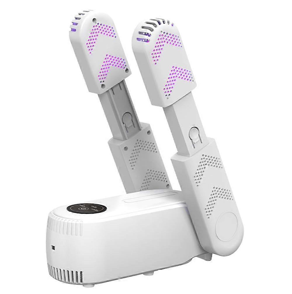 Shoe and Boot Dryer with 360° Folding Design, Timer, Blue Light for Fast Drying Shoes, Gloves, Hats, Socks