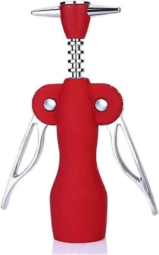 Wine Corkscrew with Bottle Opener and Foil Cutter, Sandalwood Handle for Sommeliers and Bartenders