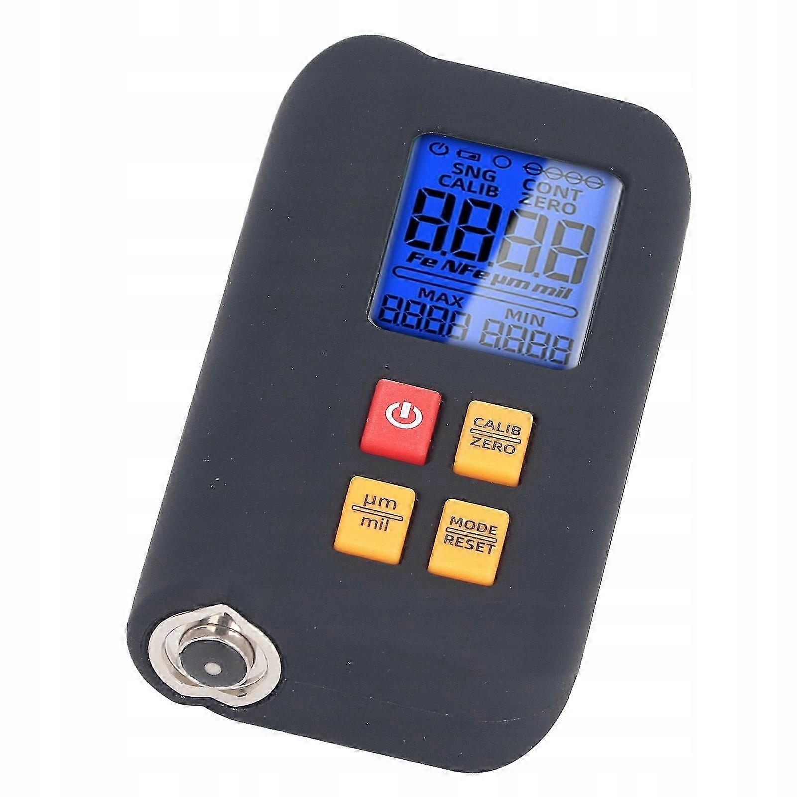 Bside T2x Lackdickenmessgerät Sensor Lcd Tester 0-1500um