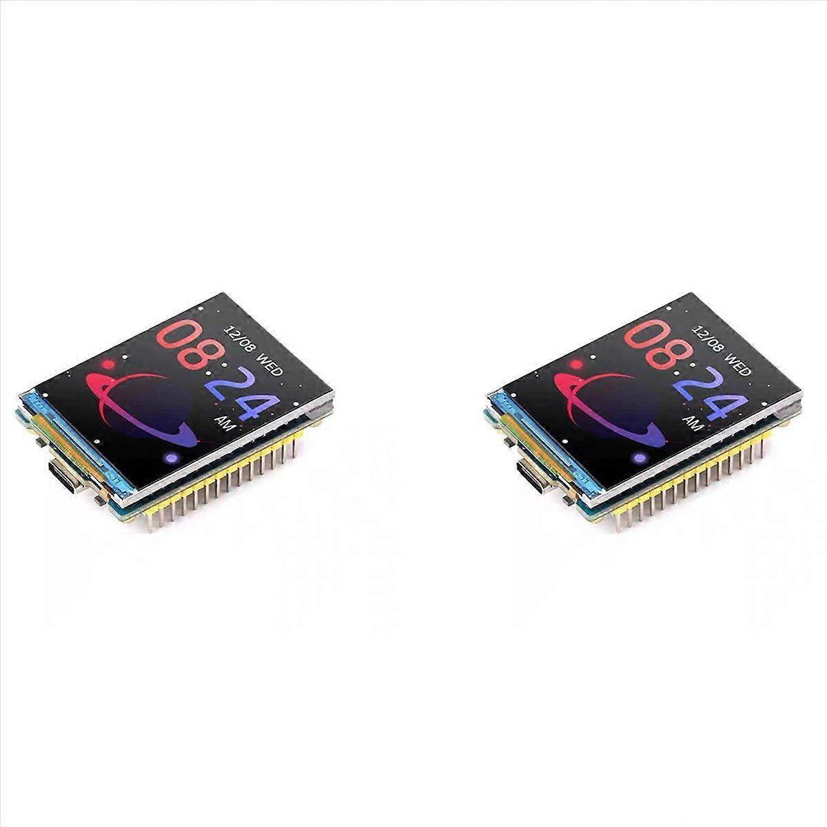 2pc 2Inch ESP32-S3 IPS Capacitive Touchscreen Development Board 240x320 LCD Display 262k Color Suppo