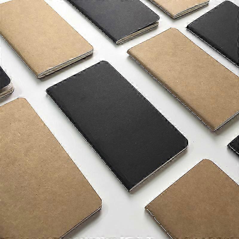 Kraft paper notebook long notepad small portable creative plan diary pocket account book