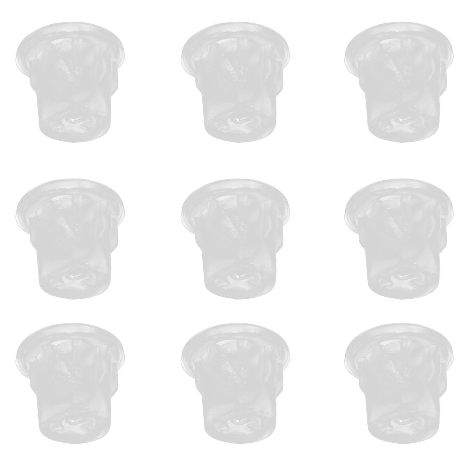 Transparent LED Light Clips for String Light Safety Use 200Pcs Clamps