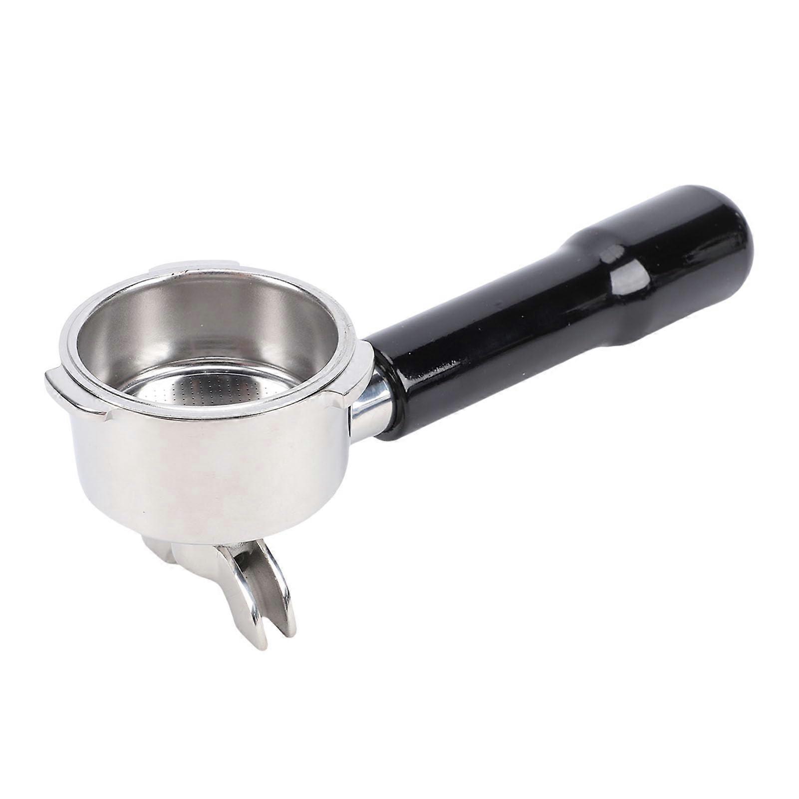 51mm Stainless Steel Portafilter with Double Spouts for CM5418, Precise Fit and Easy Grip