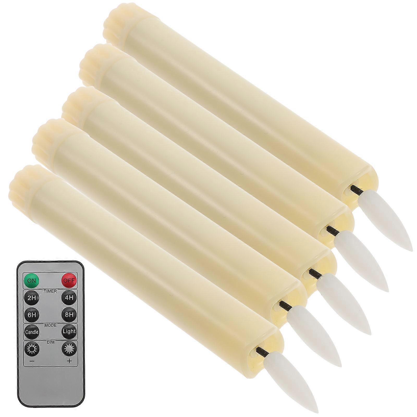 Battery Operated Candles Simulation Candle Light for 2Sets Decorative LED Light