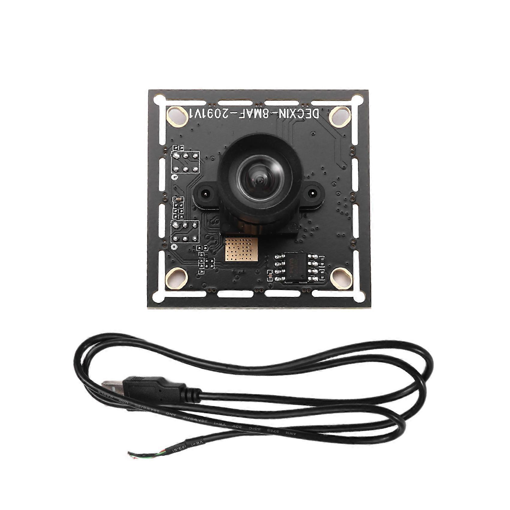 78Degree USB Camera Module 8 Million Fixed Focus HD Industrial Camera Driver Free IMX179 Camera Module with 1M USB Cable