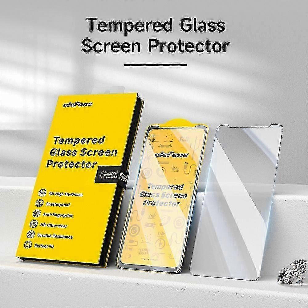 2-Pack 9H HD Tempered Glass Screen Protector, Anti-Fingerprint Compatible with Multiple Devices