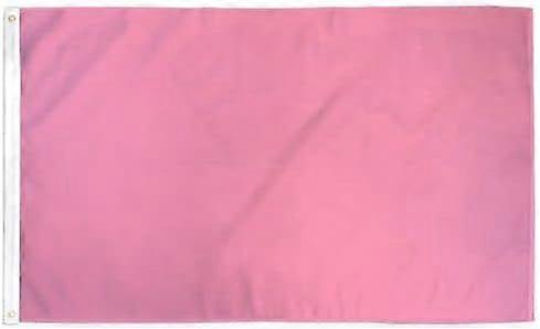 Pink Solid Color Flag  rq 0038