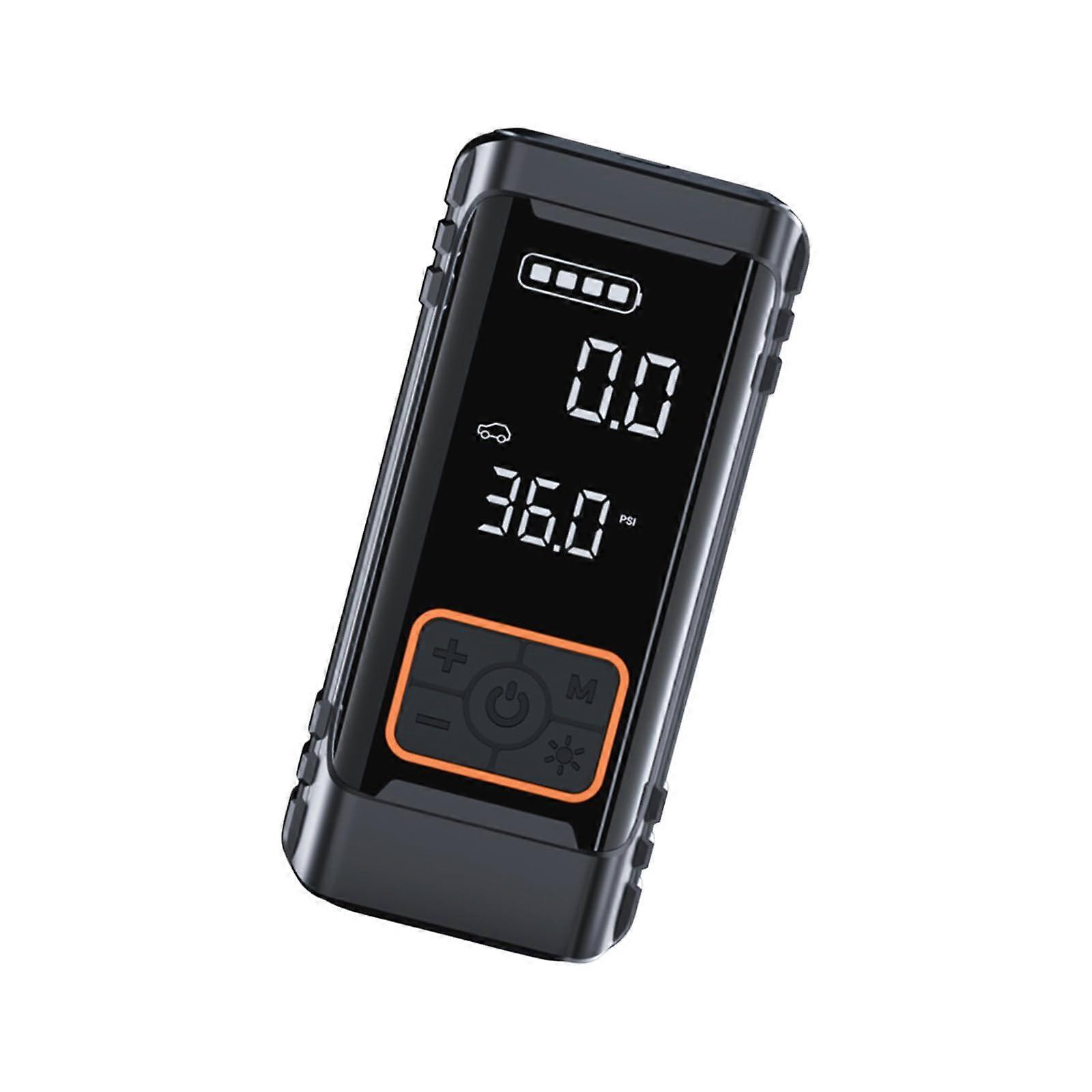 Portable Tire Inflator with Digital Air Compressor, LED Display, Rapid Inflation for Car and Bike
