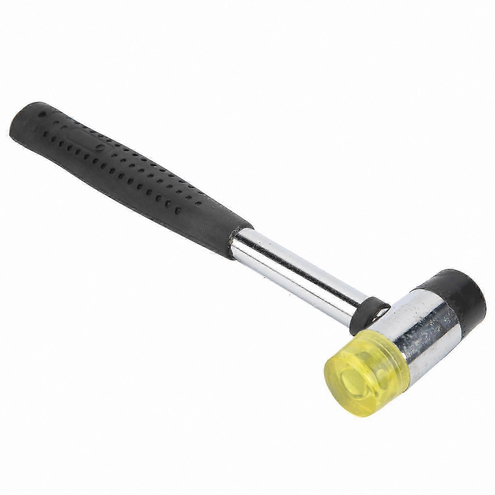 Dual-Function Hammer with Replaceable Head for Guitar Maintenance, Woodworking, and Leather Crafting