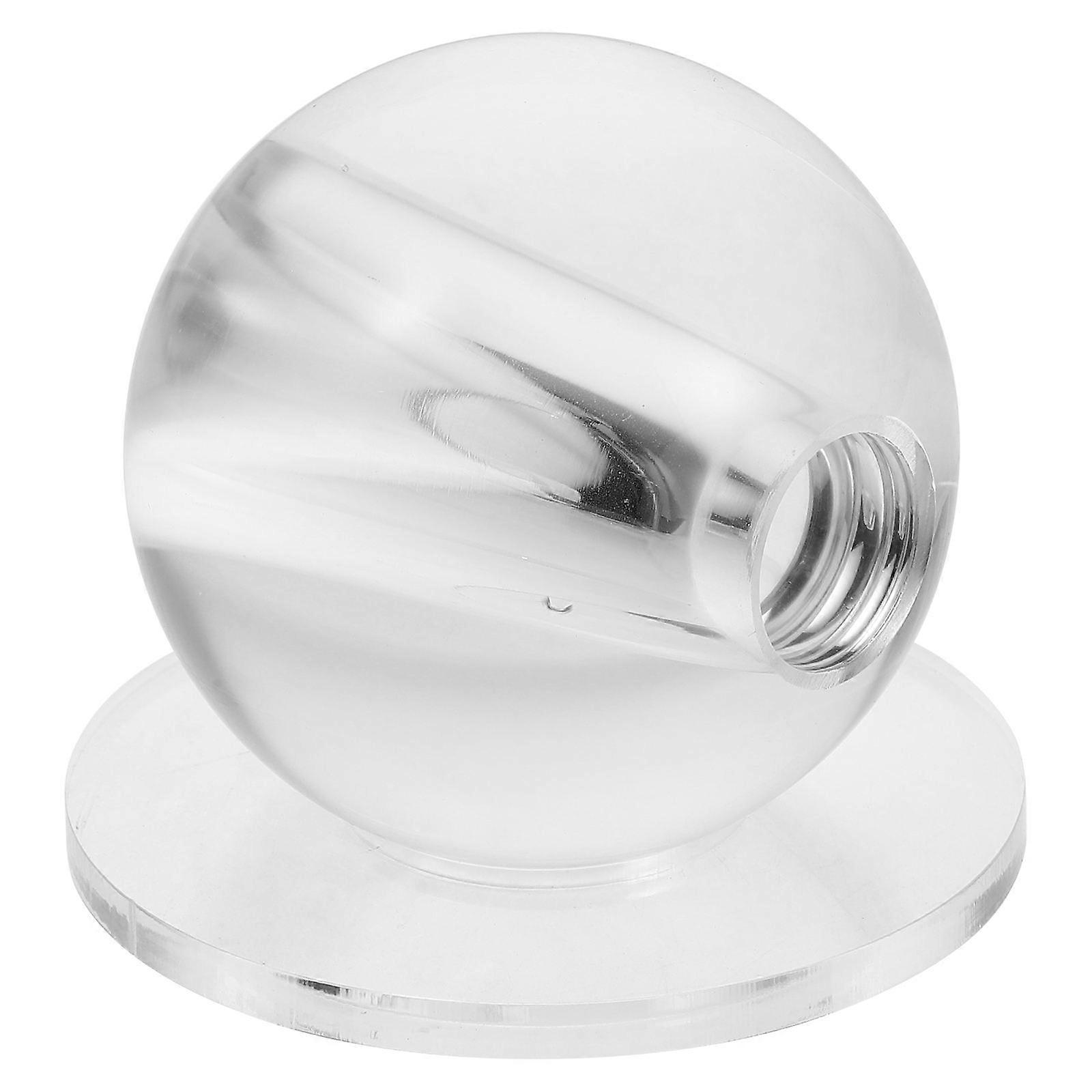 Billiards Training Cue Ball with Hole Transparent Stroke Trainer for Practice