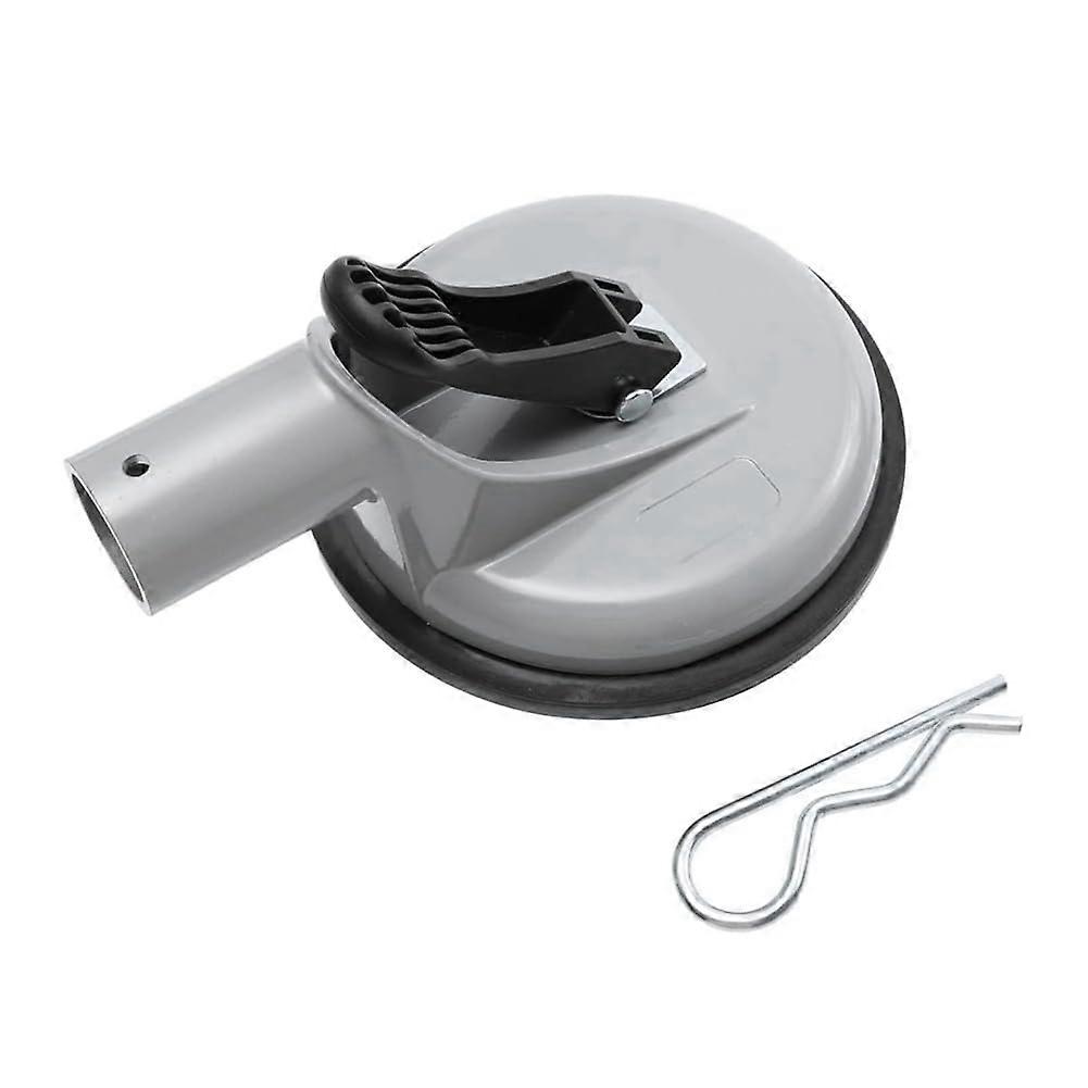 Flagpole Bracket with Strong Suction Base Adjustable Aluminum Alloy Holder for Car or Window 1Pcs