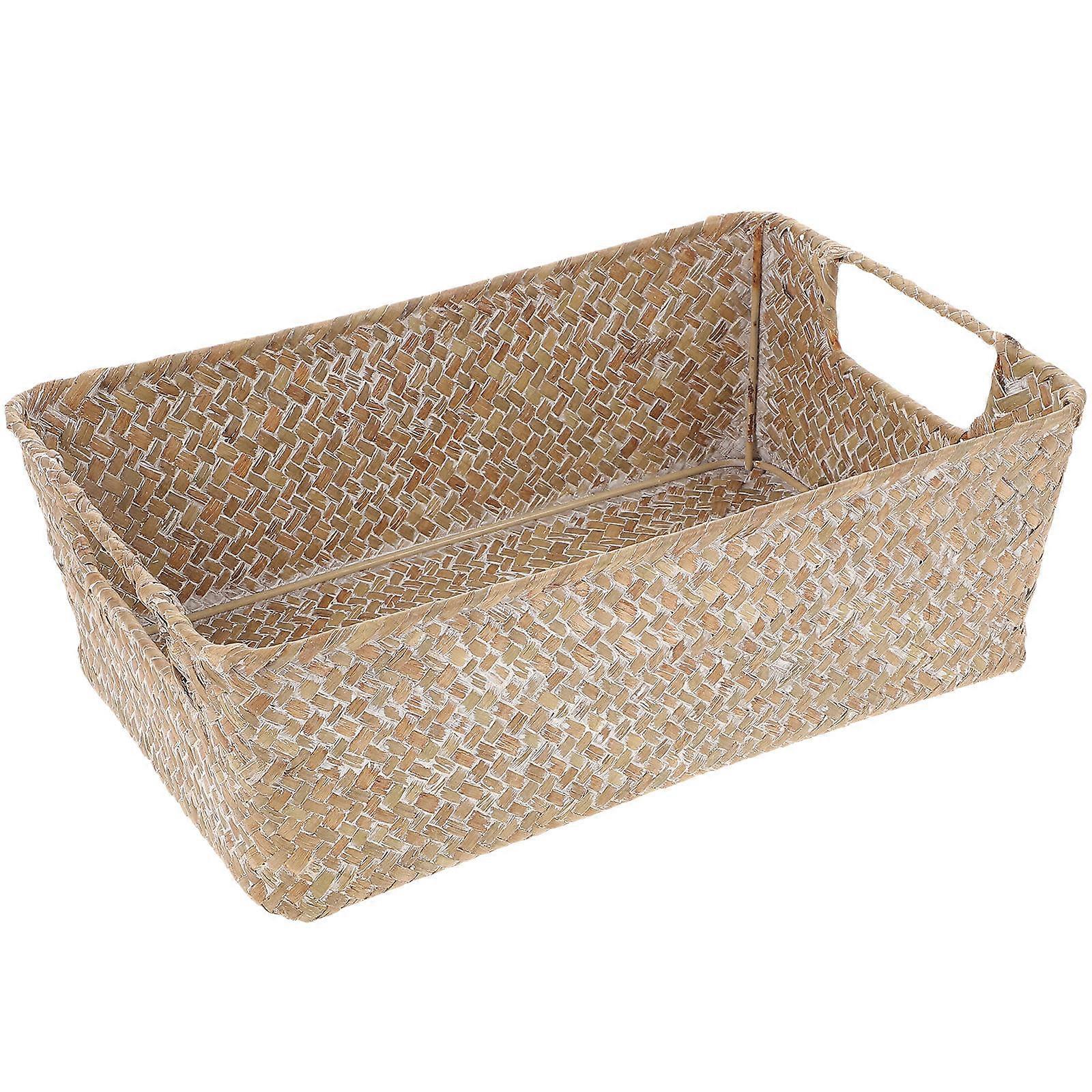 Wicker Bread Basket for Storage Multi-Function Desktop Bread Basket