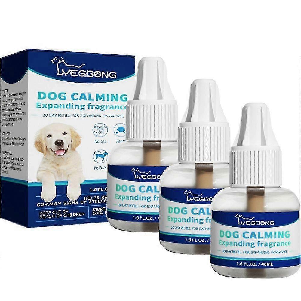 Dog Calming Pheromone Diffuser Refill Relieve Anxiety Stress Barking Chewing 26s