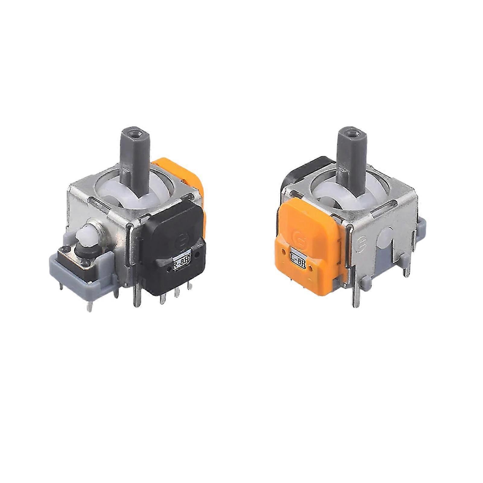 2Pcs Rocker Module Hall Electromagnetic Joystick Sensor Replacement Thumb Stick Module for PS4/for PS5/for Xbox/for Switch Pro 26-27s