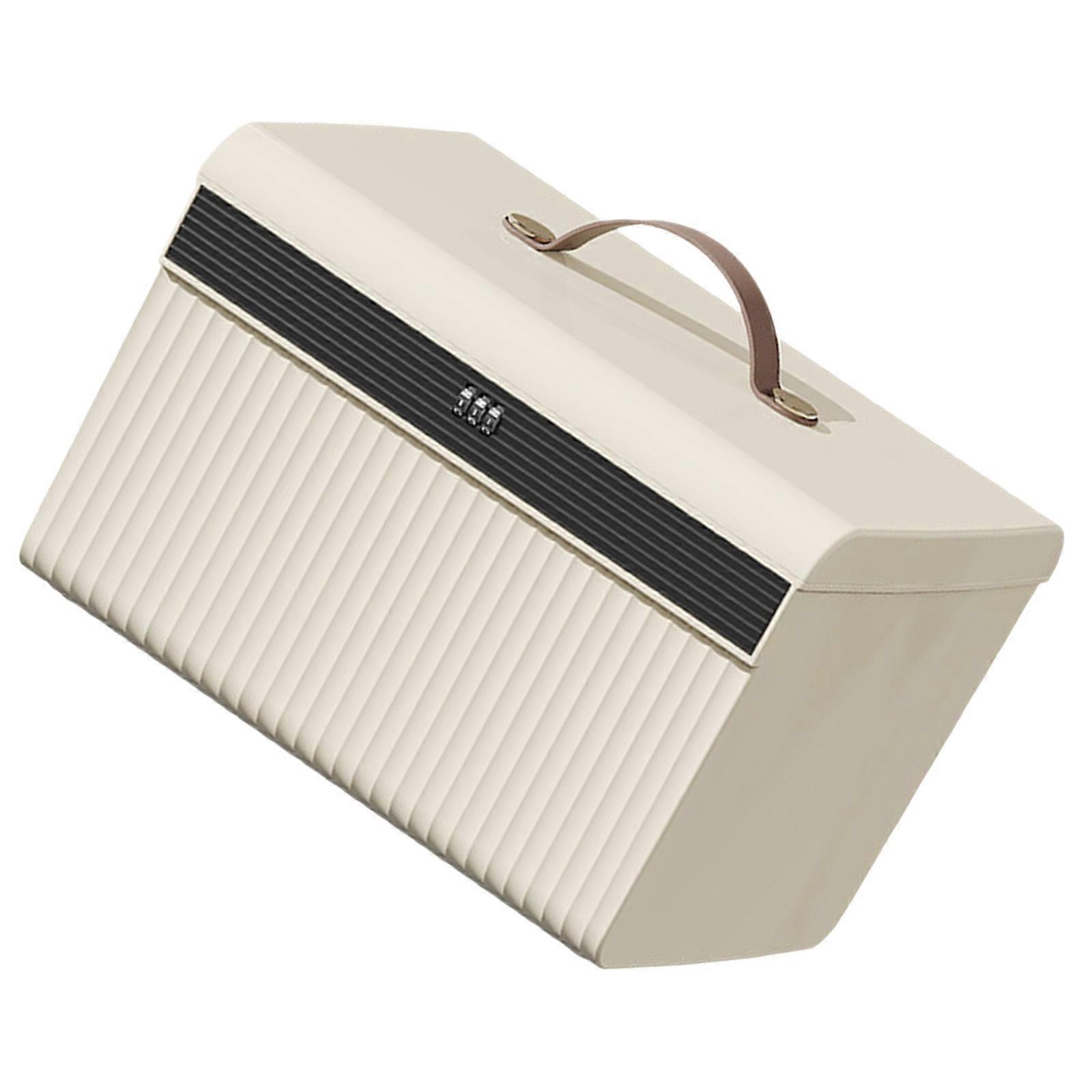 Password Storage Box Lockable for Protecting Valuables and Money