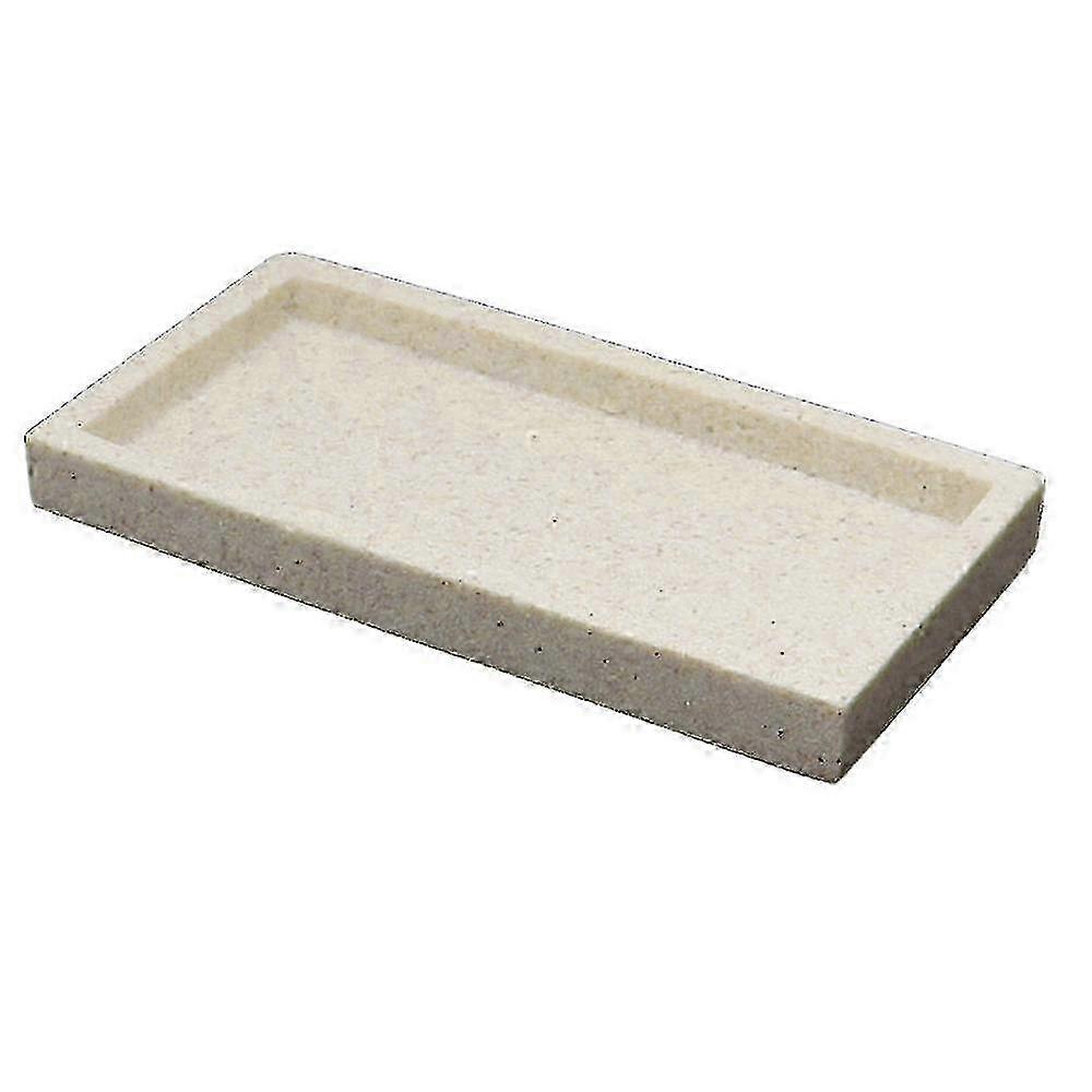 Decorative Marbled Resin Tray - Versatile Storage for Home and Office