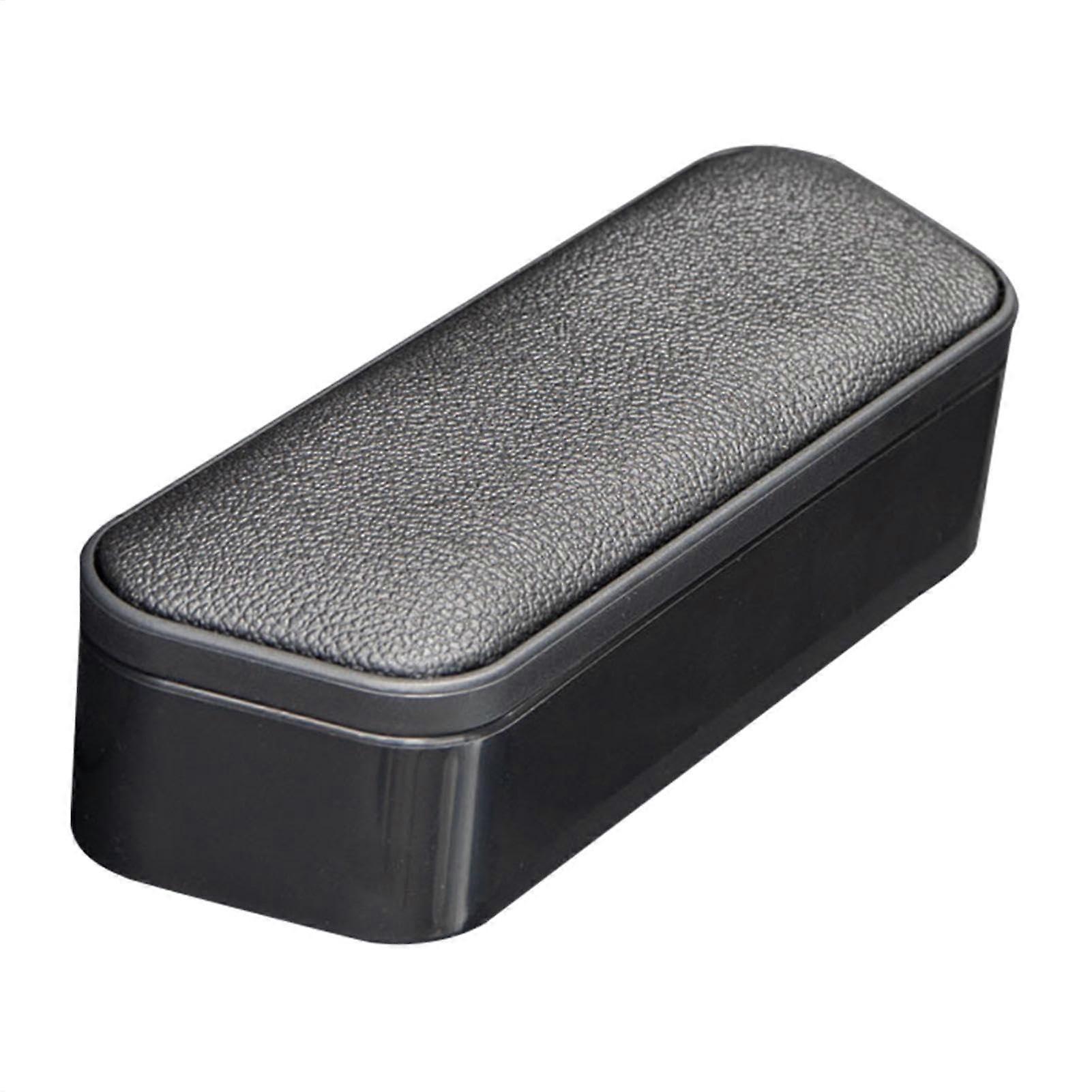 Adjustable Car Armrest Extender with PU Leather Elbow Support and Storage Box for SUV Sedan RV