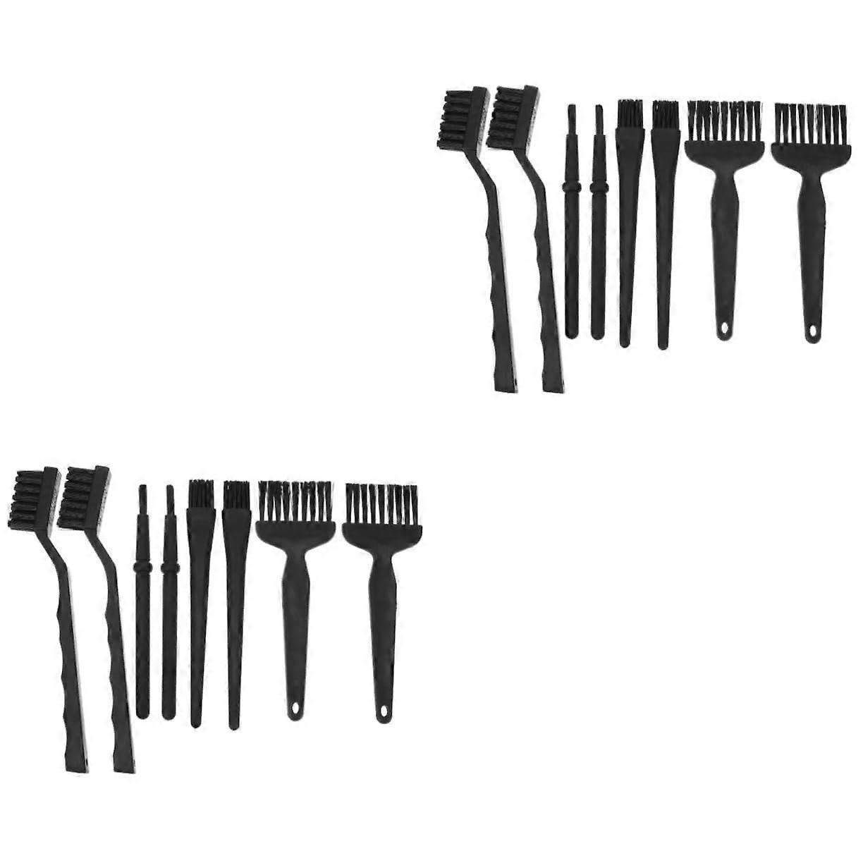 Keyboard Cleaning Brush Kit AntiStatic for Laptop Computer Camera Car Interior 8pcs x2