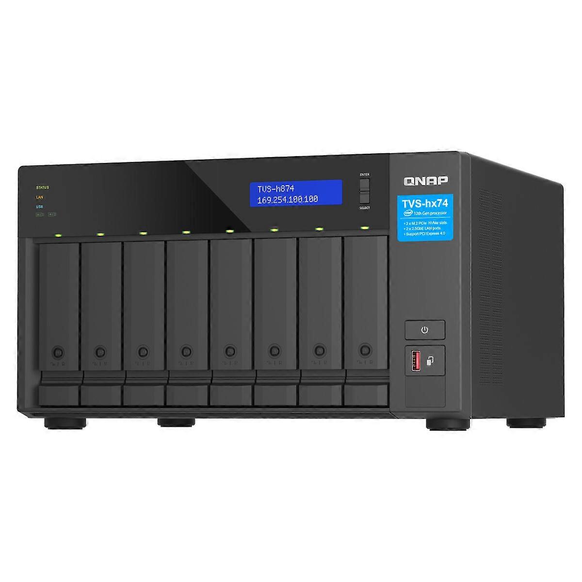 Network Storage Qnap TVS-H874-I7-32G Black