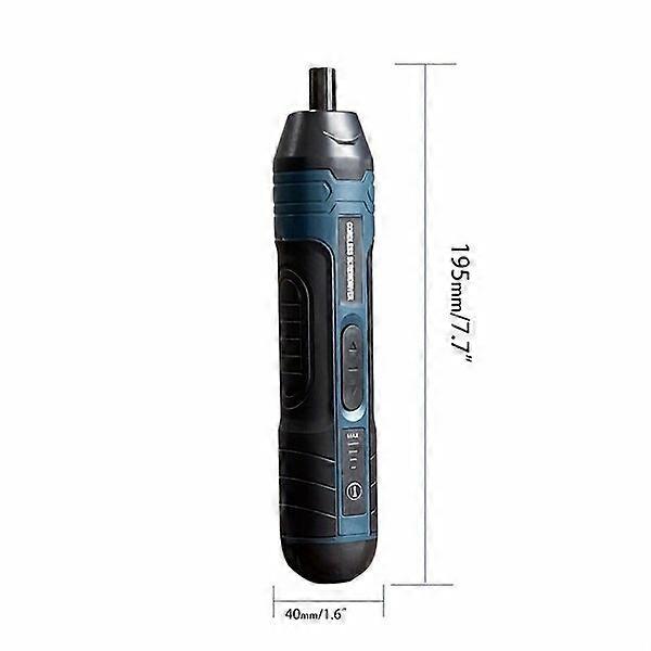 Wireless Electric Mini Screwdriver Rubber Material Rechargeable Multifunctional Tightening Tool