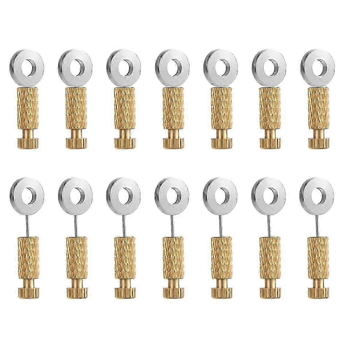 14Pcs Leather Positioning Needles, Leather Suture Positioning Needle Leather Locking Pins Leathercra