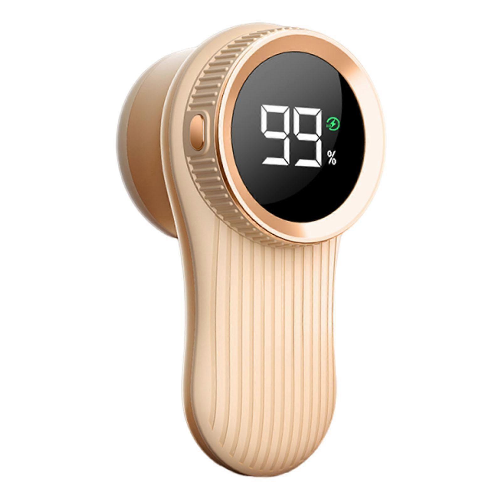Sweater Shaver Efficient Digital Display Rechargeable Lints Fuzzs Pilling