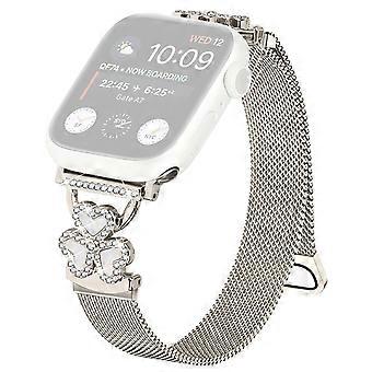 Electroplated Milanese Strap for Apple Watch Series 11 10 42mm/9 8 7 41mm/SE3 SE2 SE 6 5 4 40mm/3 2 