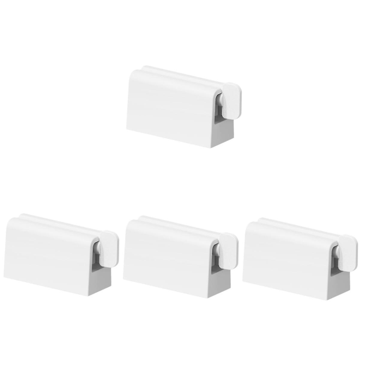 Toothpaste Squeezer Dispenser Set, Automatic Tube Roller, Reduces Waste, Fits Creams and Cleanser