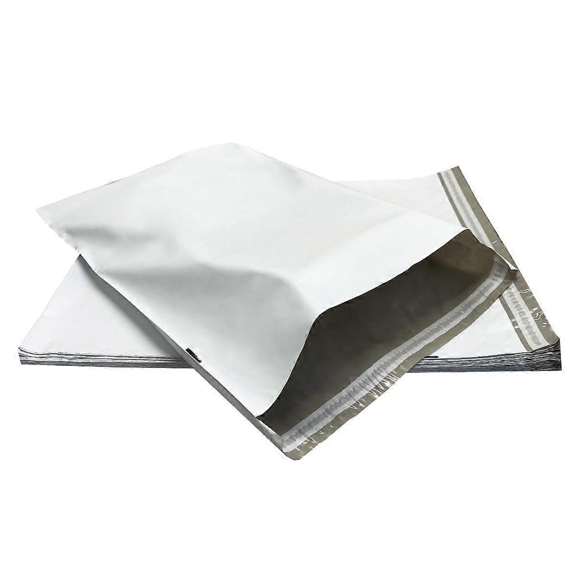 White Poly Mailers 10x13 Self Seal Tearproof Waterproof  Envelopes Bulk Pack 400