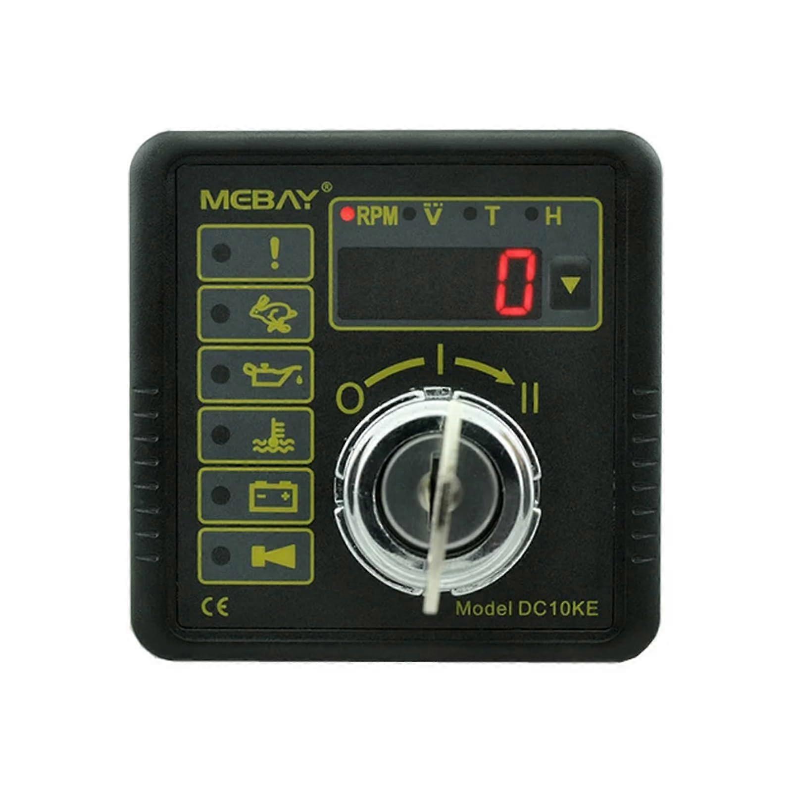 Diesel Generator Controller DC10KE Compact Durable Control Panel Replacement for DSE501KMPU