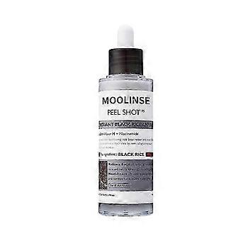 Peel Shot Glow Fiala per peeling al riso nero, Scrub esfoliante morbido per viso e corpo Cellule morte, Rimozione punti neri per tutti i tipi di pelle, Esfoliato per il viso
