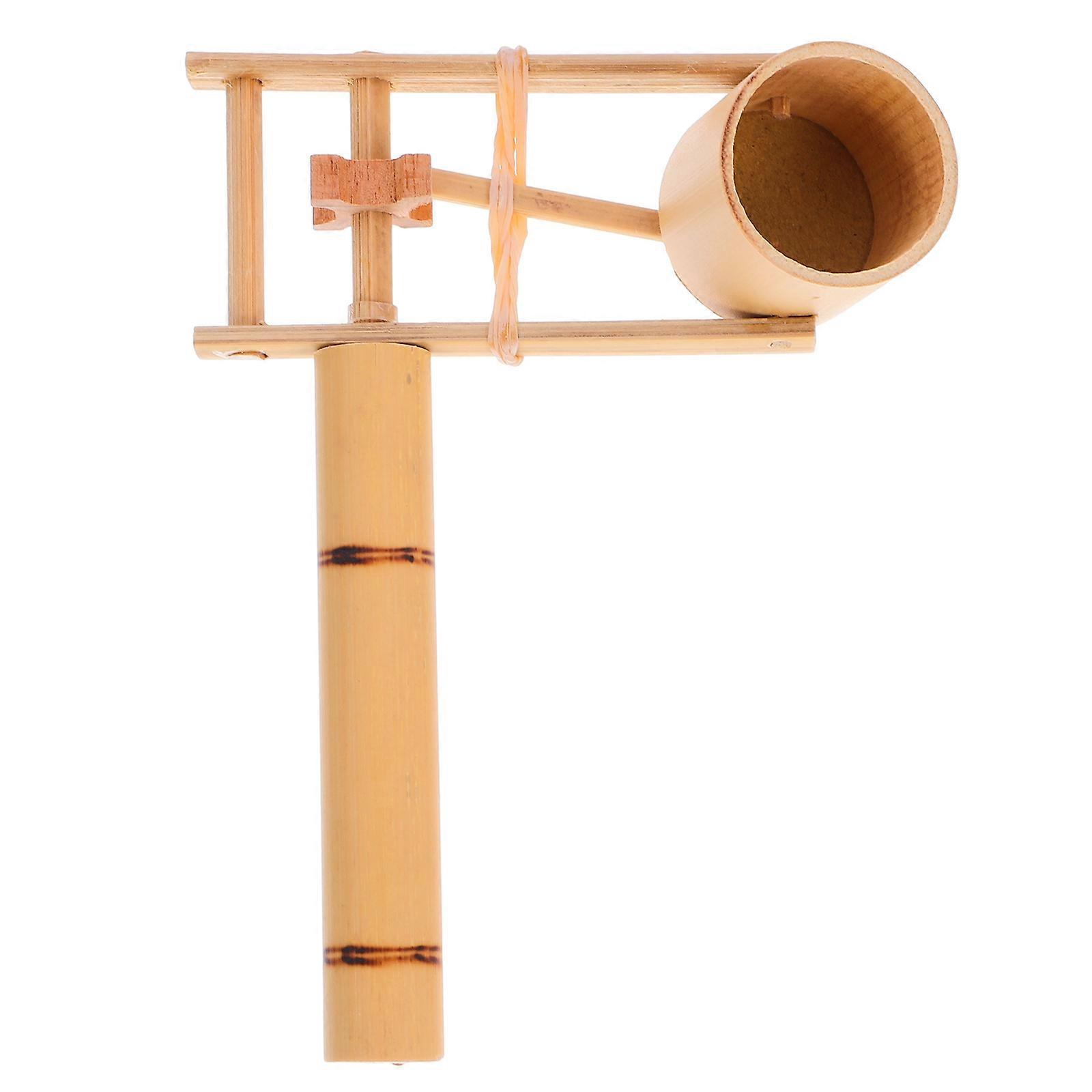 Bamboo Castanet Clapper Percussion Instrument for Children