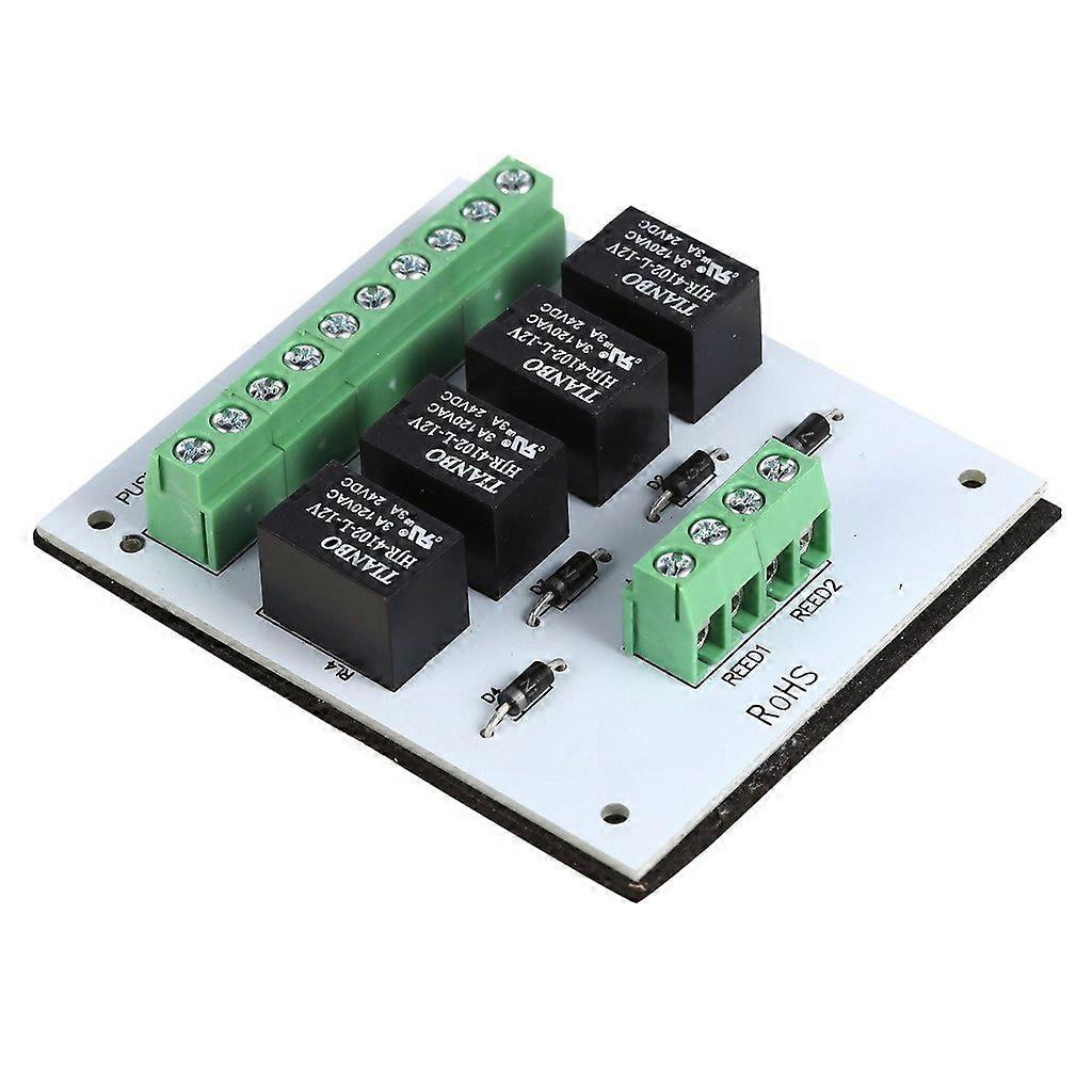 Dual Door Interlock Access Control Relay Module for Bank and Prison Security Integration