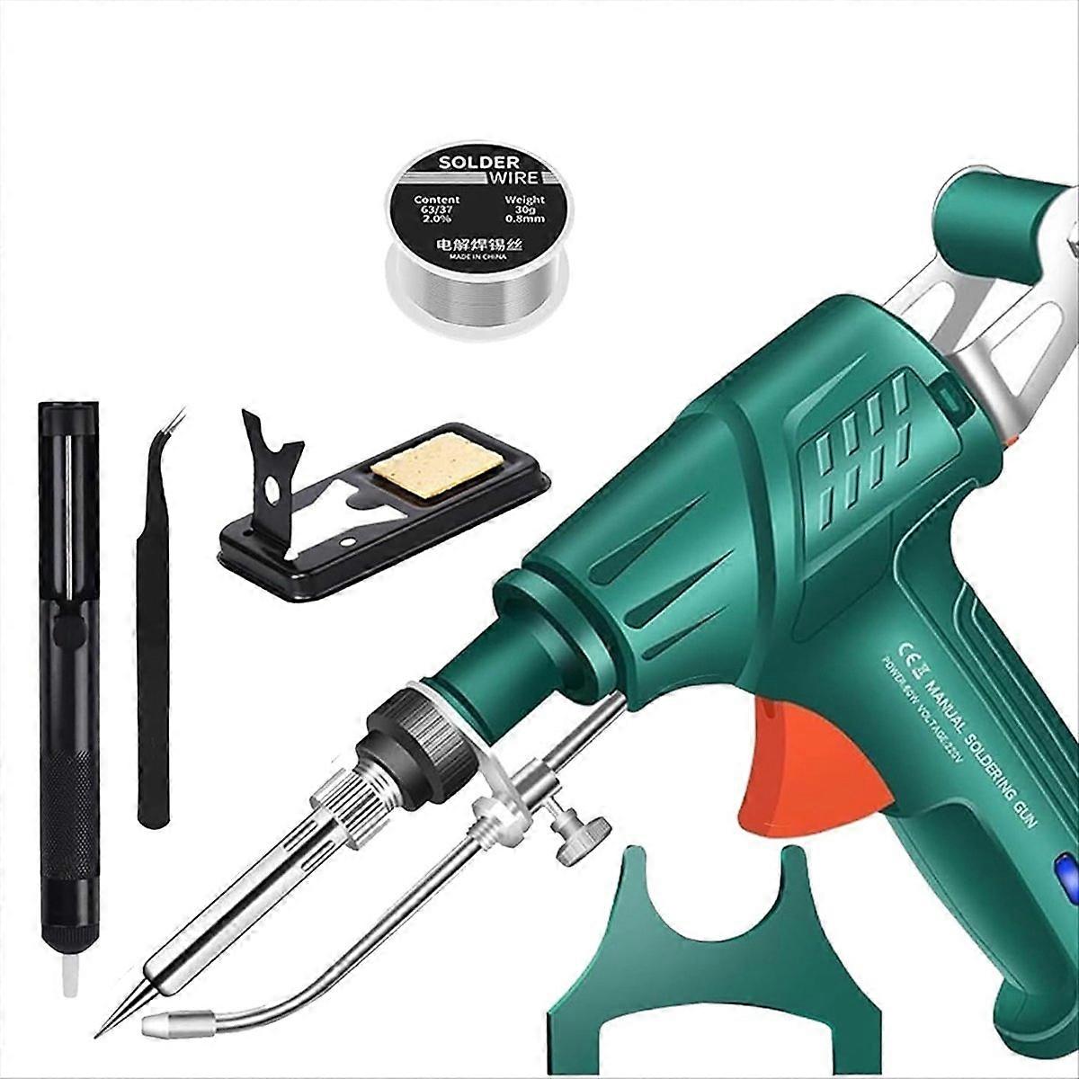 Rectionrae Internally Heated Industrial Welding Tools,Green,US Plug