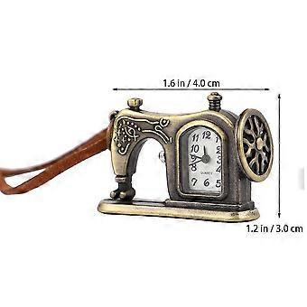 Retro Pocket Watch Round Zinc Alloy Decoration Men Women 50.00X3.00X2.00CM 1Pack