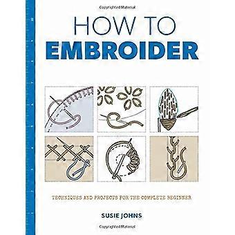How to Embroider