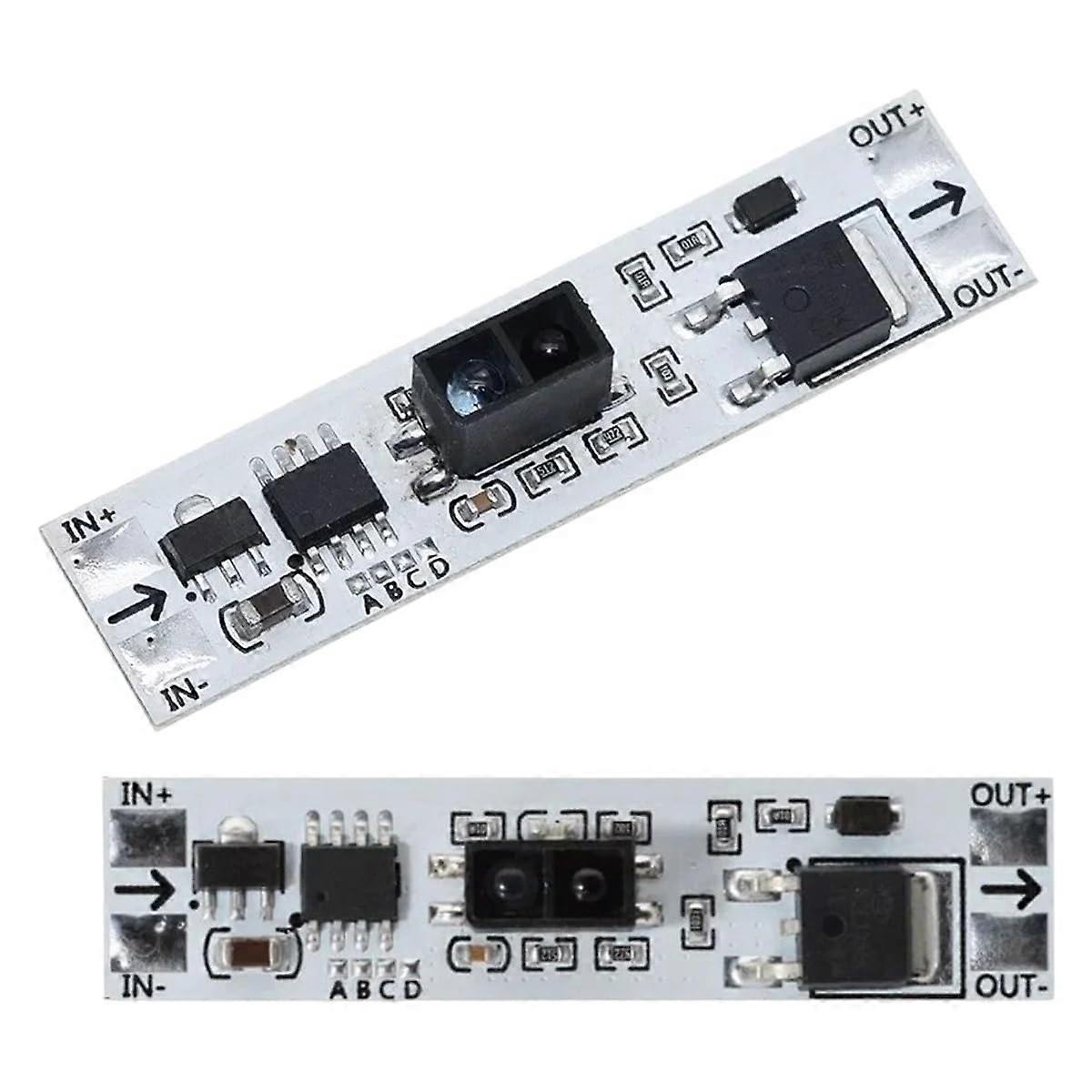 PIR Motion Sensor Switch with Capacitive Touch Control, 5V24V LED Dimmer Module for Lights