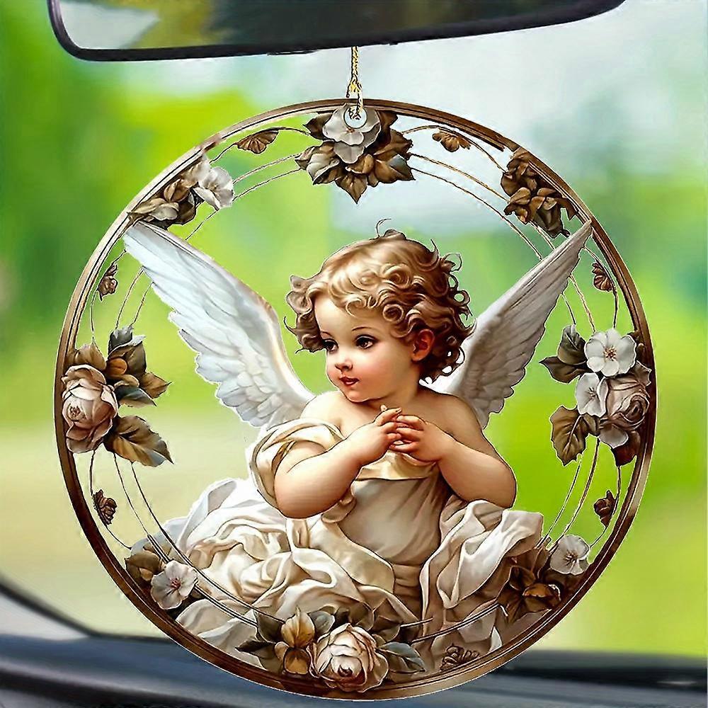 Transparent Round Acrylic Hanging Decoration