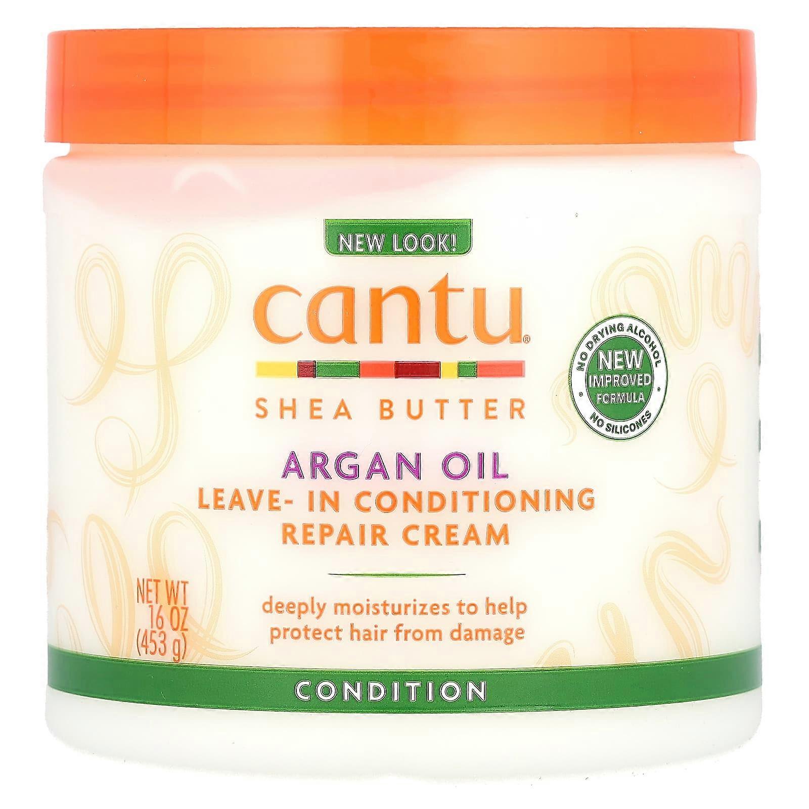 Cantu, Argan Oil, Leave-In Conditioning Repair Cream, 16 oz (453 g)