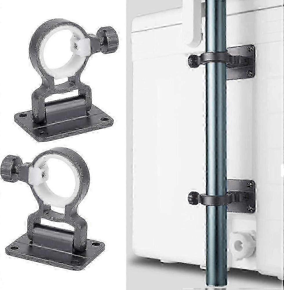 Removable parasol wall mount base 2pc balcony stands