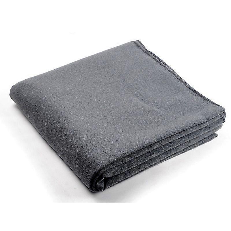 Blanket 150x200 cm Grey Polyester