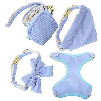 Dog Lead Small Dog Harness Decorative Puppy Harness Dog Lover Collar Belt QD