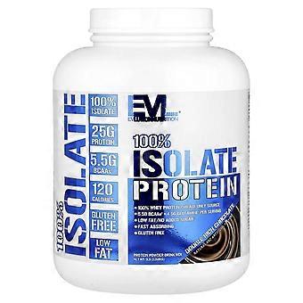 EVLution Nutrition, Protéines 100% isolées, Double Chocolat Riche, 2,268 kg (5 lb)