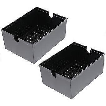 Boîte de filtration pour aquarium, filtre externe à ruissellement (2 pièces)