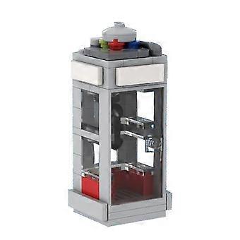 Moc Bill og Ted's falske Journey Telefon Booth Time Machine Building Block Diy Modell Klosser Toy Barn bursdagsgave