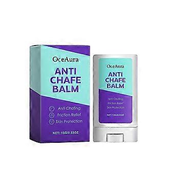 Anti Chafing Stick, 15g Anti-Chafe Balm for Women & Men, Glide-On Comfort for Thighs, Underarms & Sensitive Areas, Long-Lasting Skin Protection