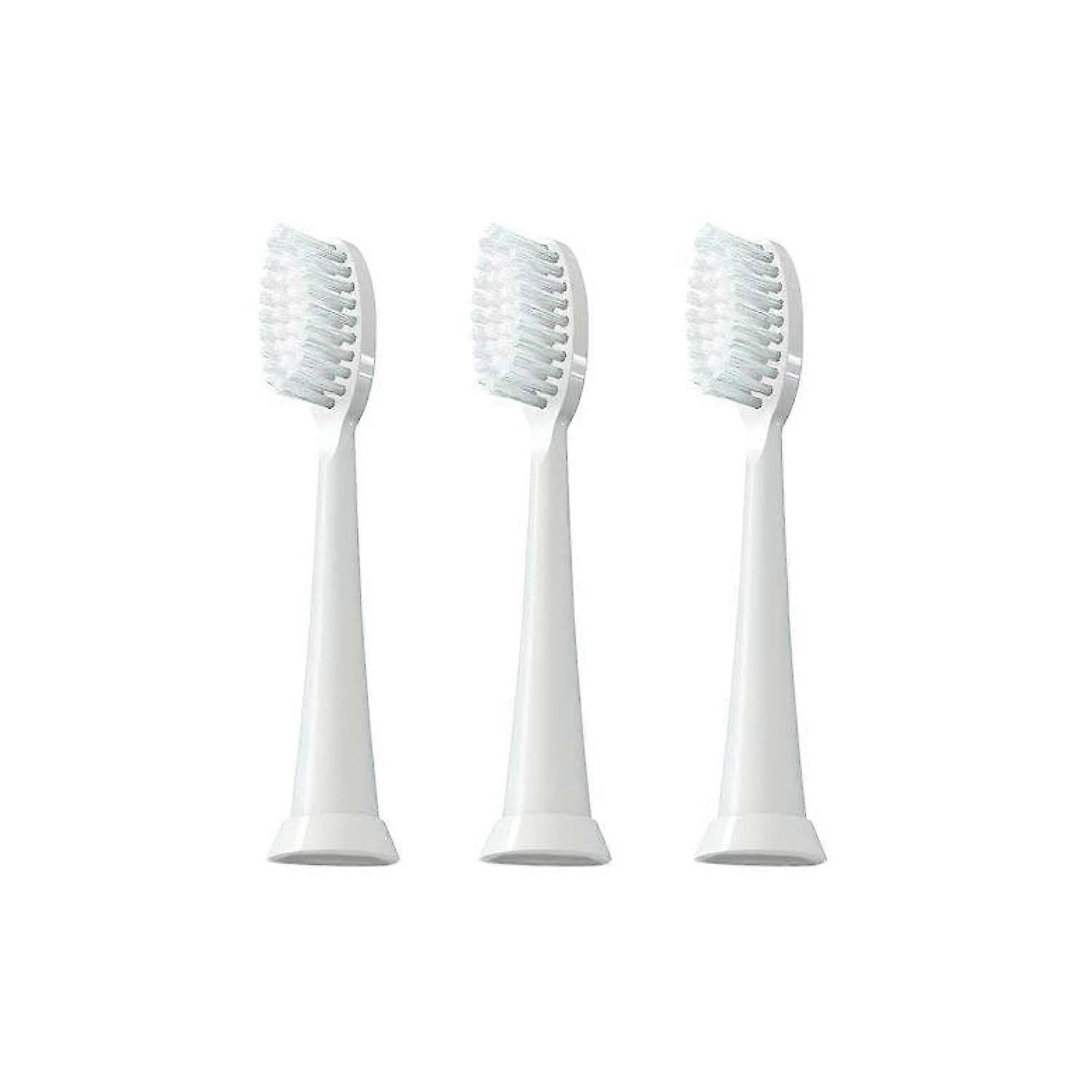 Electric Toothbrush Replacement Head, 3 Pack, White
