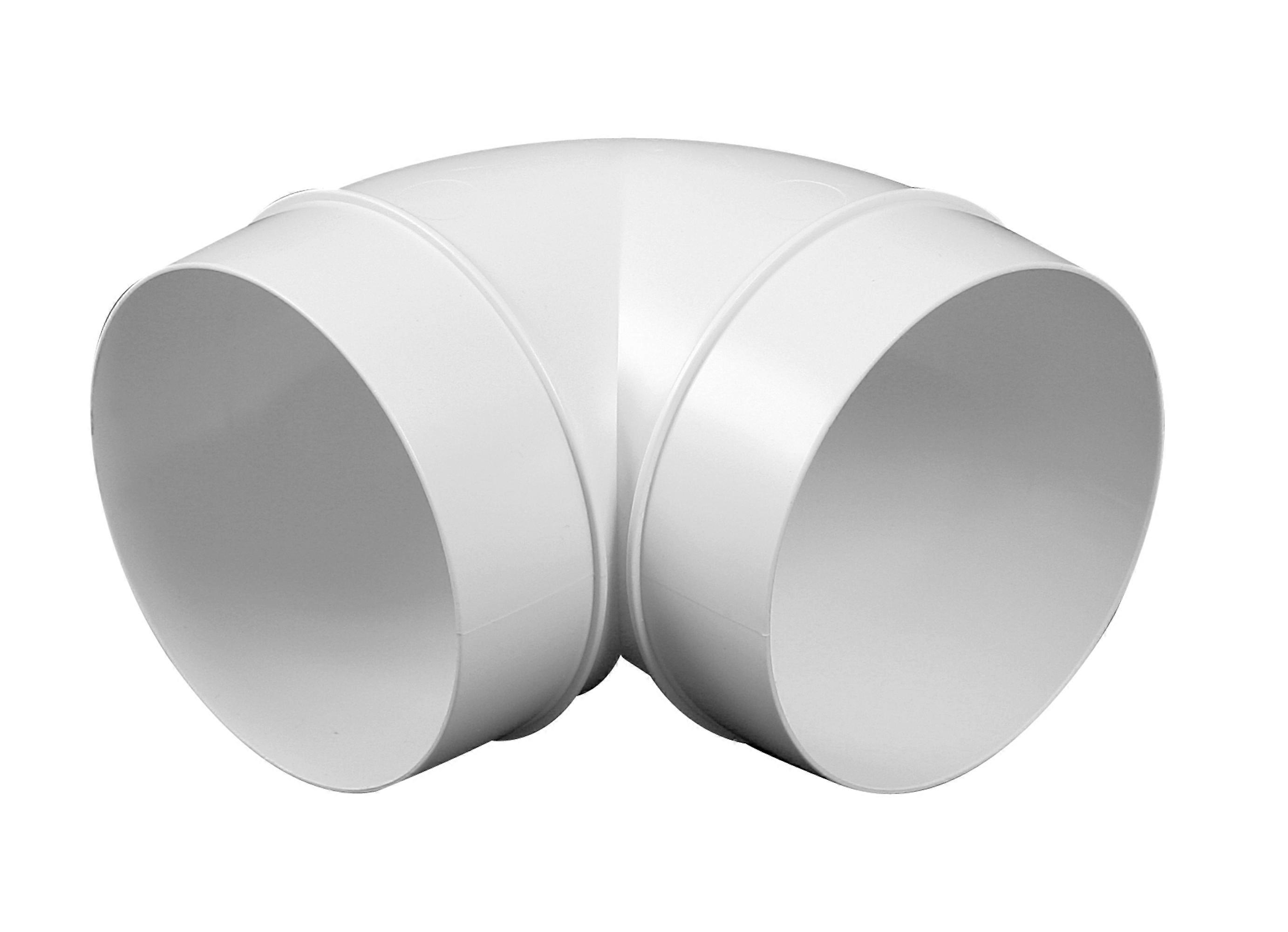 Pipe bend 90° Circular PVC 125