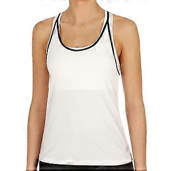 Tanque de Essex top feminino - branco, preto BK0640