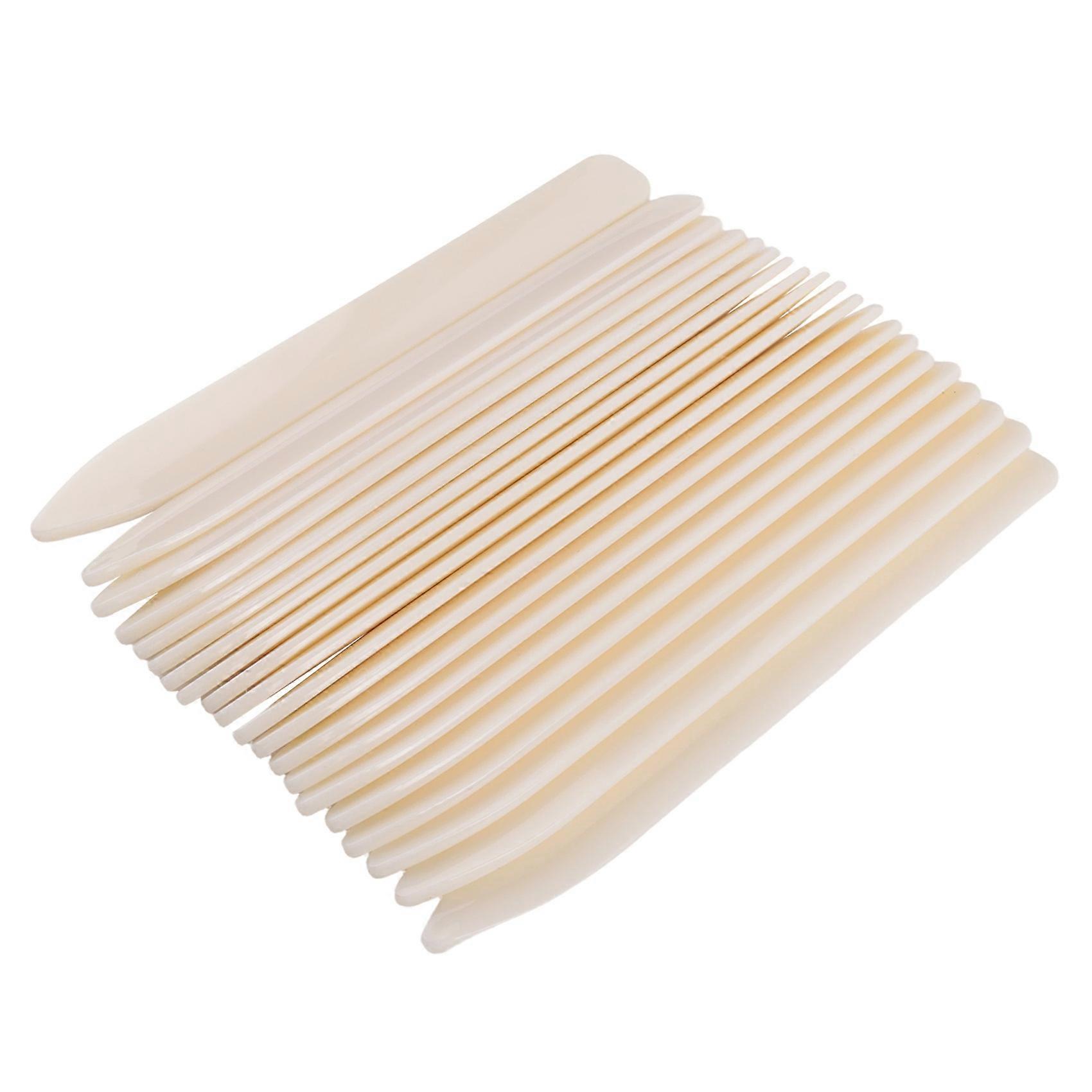 20 Pack Bone Folder Tool, Plastic Bone Folder Crafts Scoring Folding Creasing Paper Crafting Scrapbooking Tool